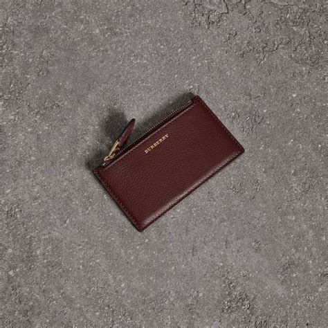 two-tone leather zip card case burberry|Burberry Limited.